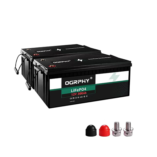 OGRPHY 12V 300Ah LiFePO4 Battery, 3840Wh Grade A Cells Deep Cycle Battery