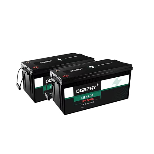 OGRPHY 12V 200Ah LiFePO4 Battery, 2560Wh Grade A Cells Deep Cycle Battery
