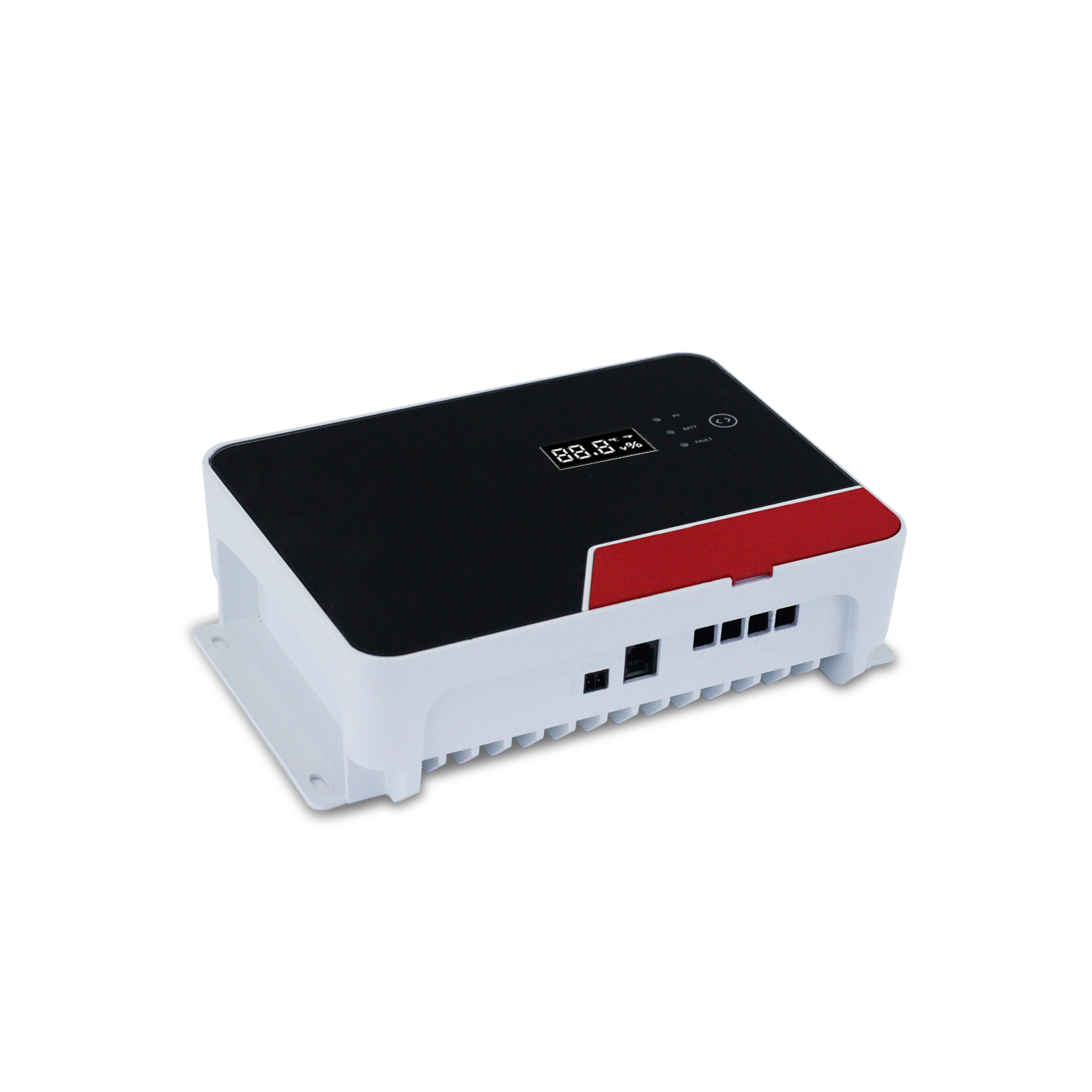 OGRPHY MPPT Solar Charge Controller 30A,Negative Grounded - APP Operation,12V/24V/36V/48V Battery Regulator, for LiFePO4, SLD, AGM, FLD, Gel Battery.