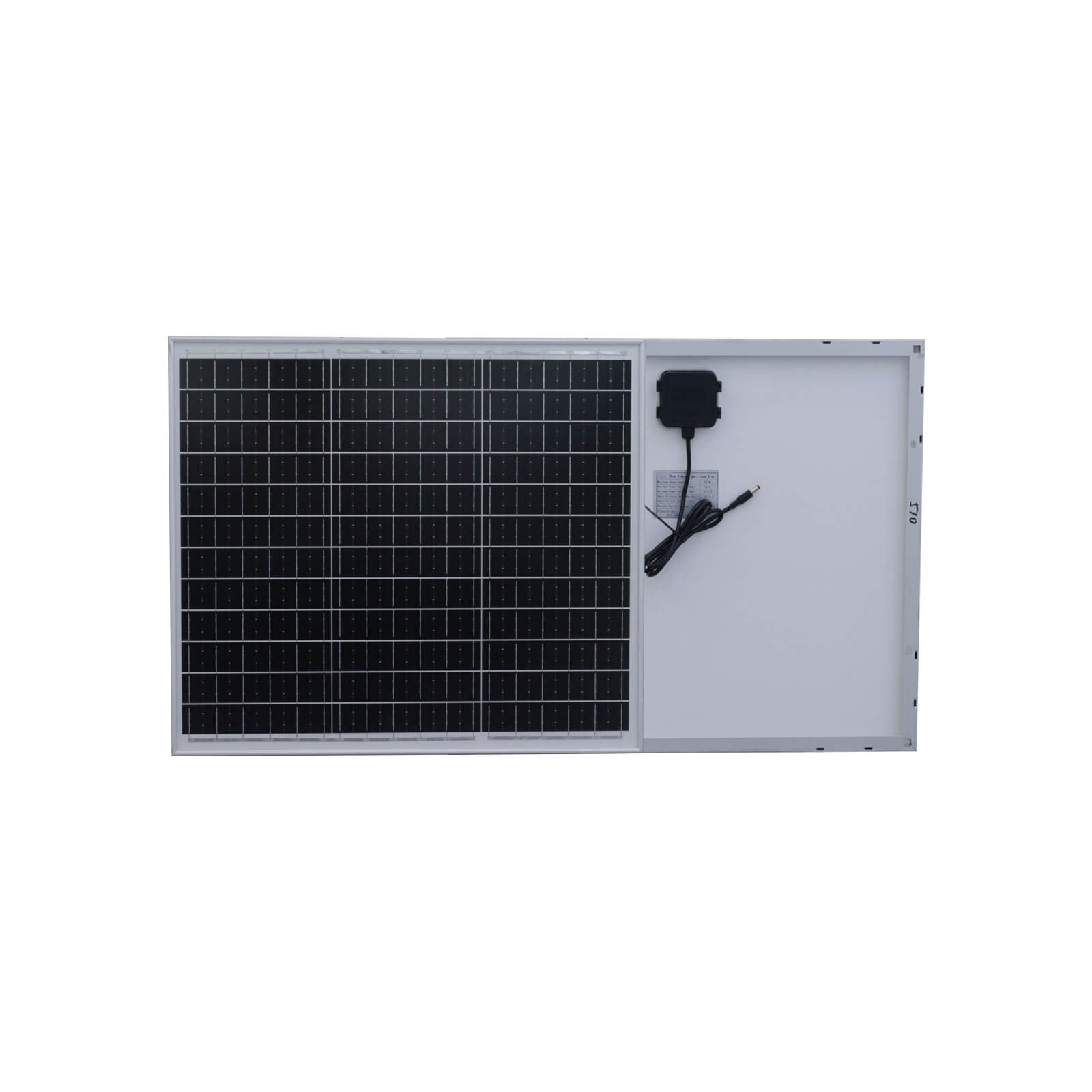 OGRPHY Solar Panel – 50W Output, IP67, Multi-Busbar for RV, Camping, Yacht & Off-Grid Systems