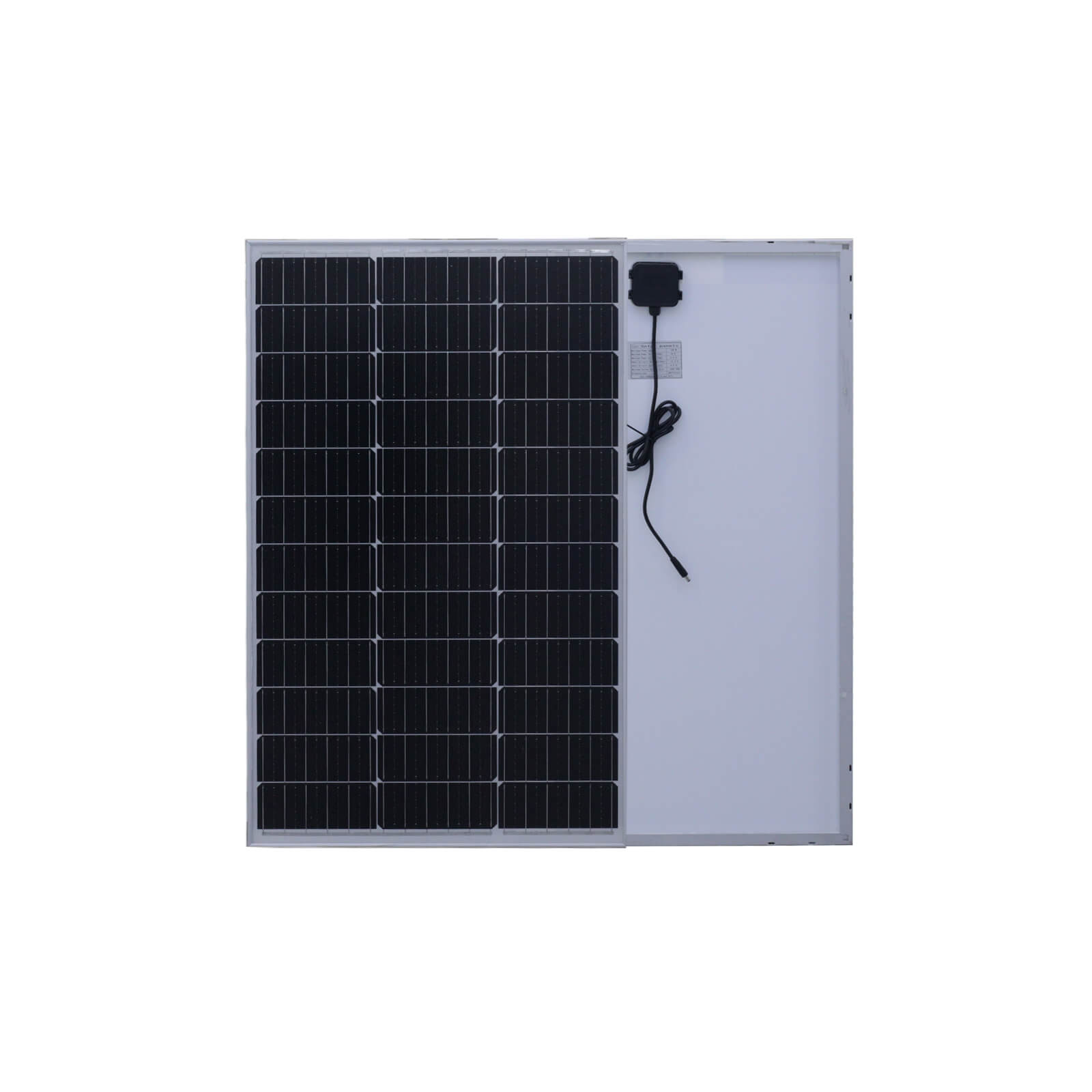 OGRPHY Solar Panel – 100W Output, IP67, Multi-Busbar for RV, Camping, Yacht & Off-Grid Systems